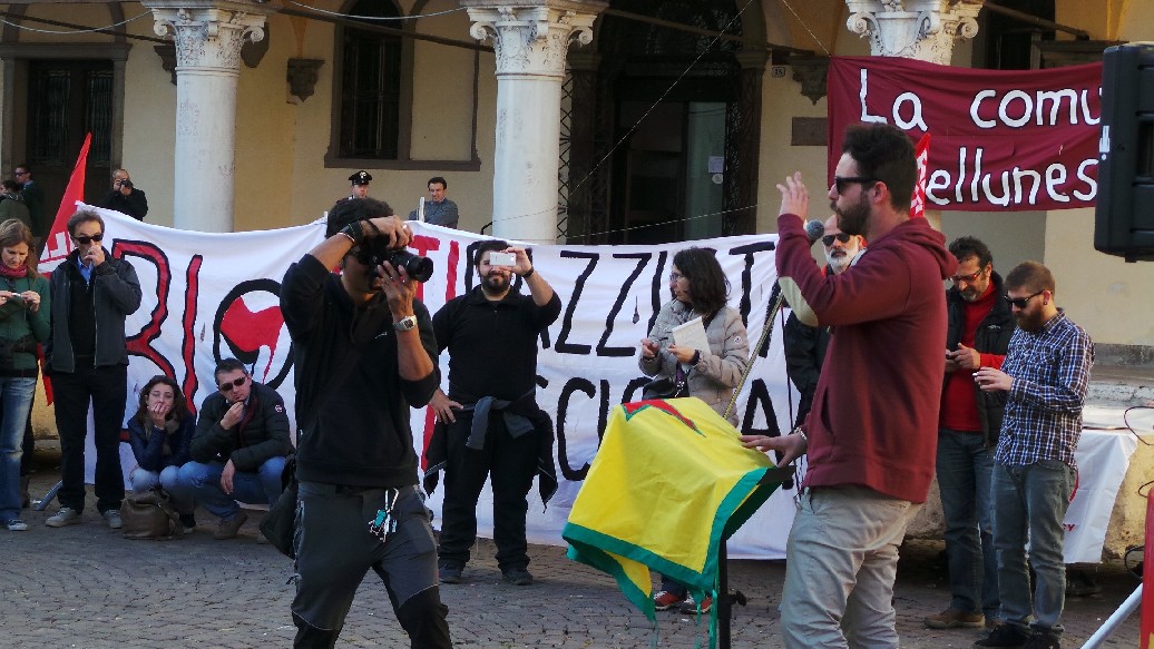 Manifestazione antirazzista - Belluno